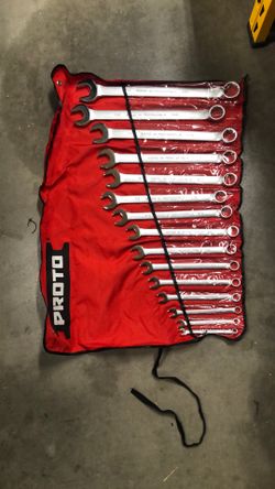 Proto 15 Piece Anti Slip Sae Wrench Set