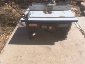 Craftsman router table