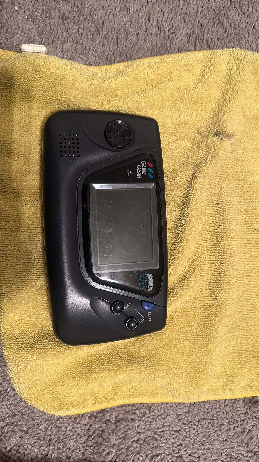 Sega Game Gear Fort Parts Needs New Capasitor