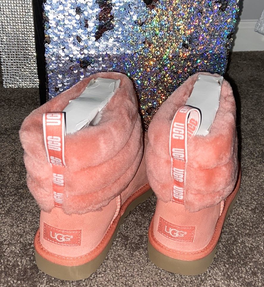 UGG • FLUFF YEA! BOOT EXCLUSIVE CORAL