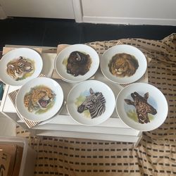 Vintage (never Opened) 8 Pc JWK Plate KUBA Barvaria West Germany 