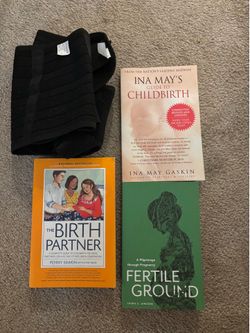 Ina May’s Guide to Childbirth, The Birth Partner, Fertile Ground pregnancy books