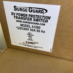 Surge Guard RV Power Protection Transfer Switch