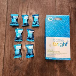 7 pack of HydraPak Bottle Bright All-Natural Cleaning Tablets.