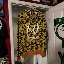 BAPE x XO Pullover Hoodie Size XXL