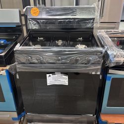 💵💵SAMSUNG 5 BURNER STOVE BLACK STAINLESS 💵💵