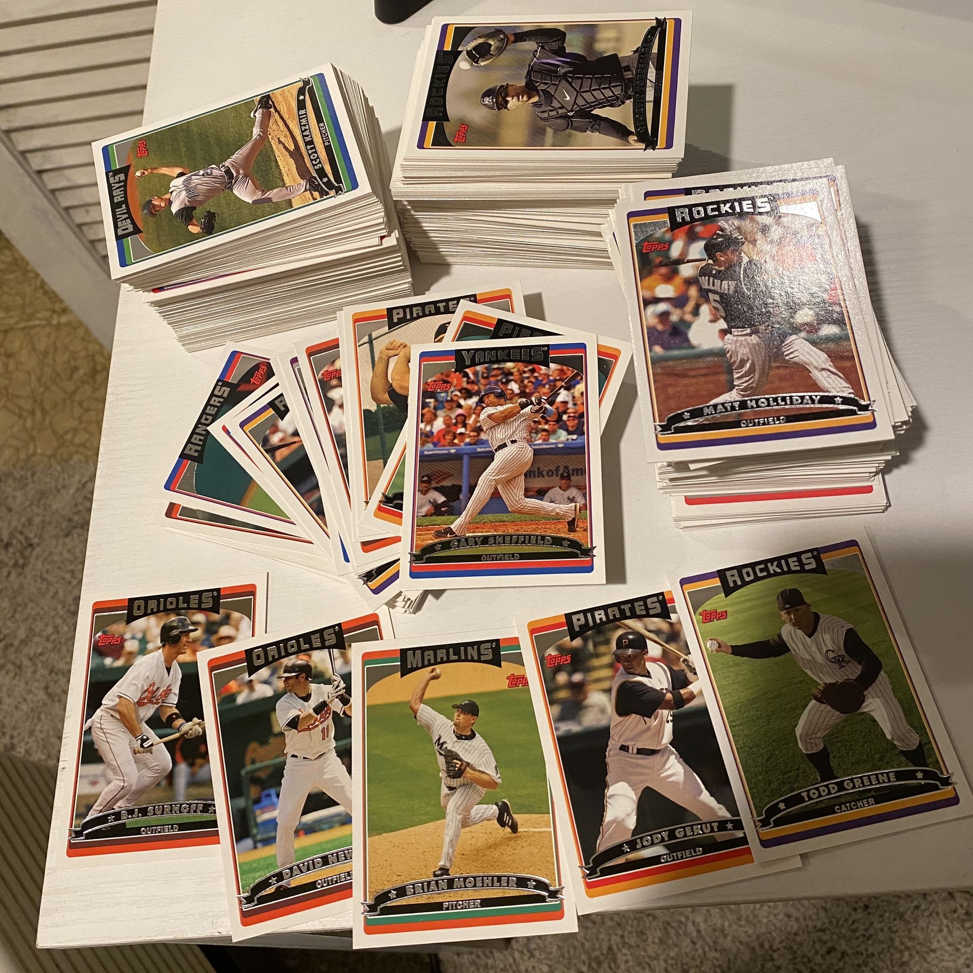 TOPPS Baseball Cards