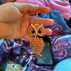 Owl Necklace 