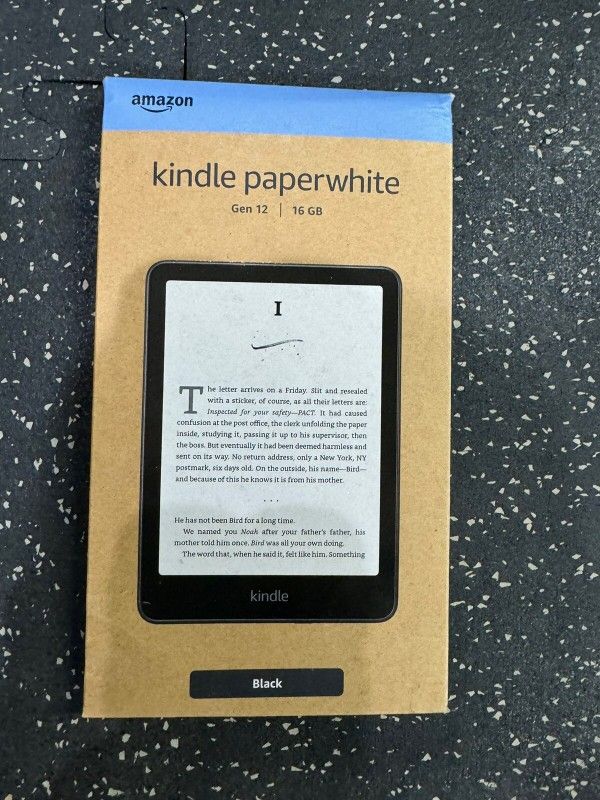 Amazon Kindle Paperwhite 12th Gen Black