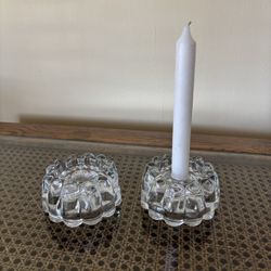 2 Sets Of Candle Holders