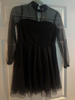Girls Black Dress – Size 11–12