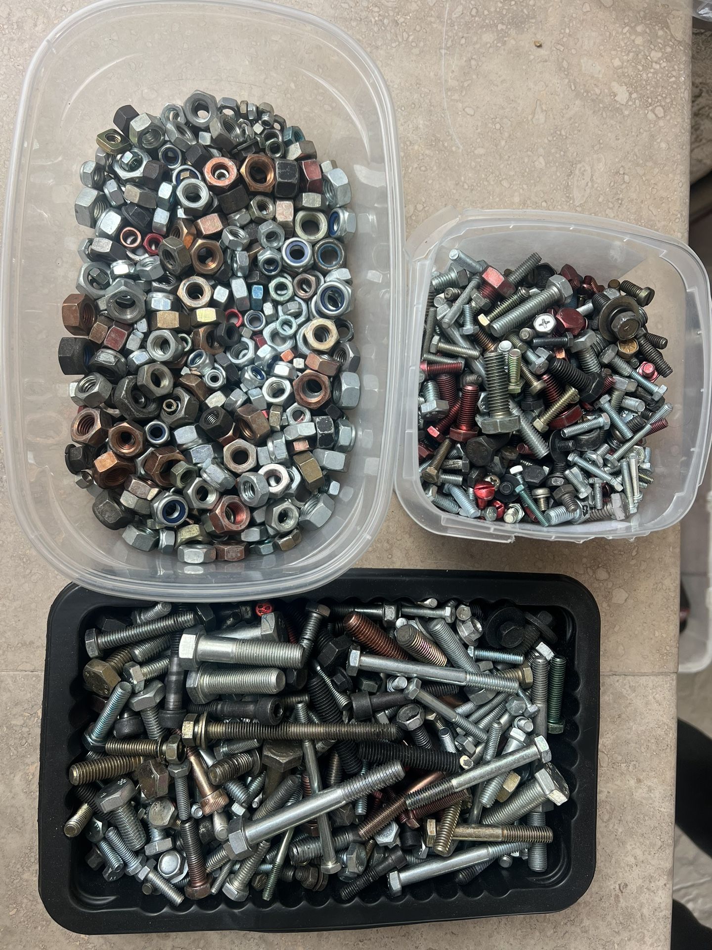 Various Metric Nuts & Bolts New