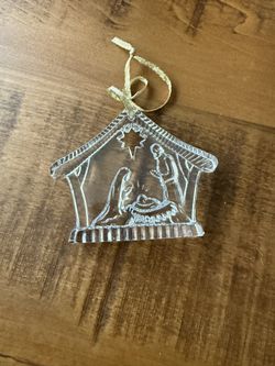 Waterford Nativity Ornament