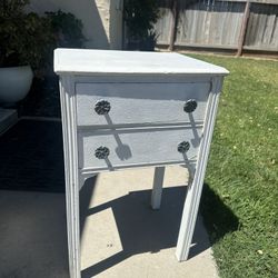 Rustic side table