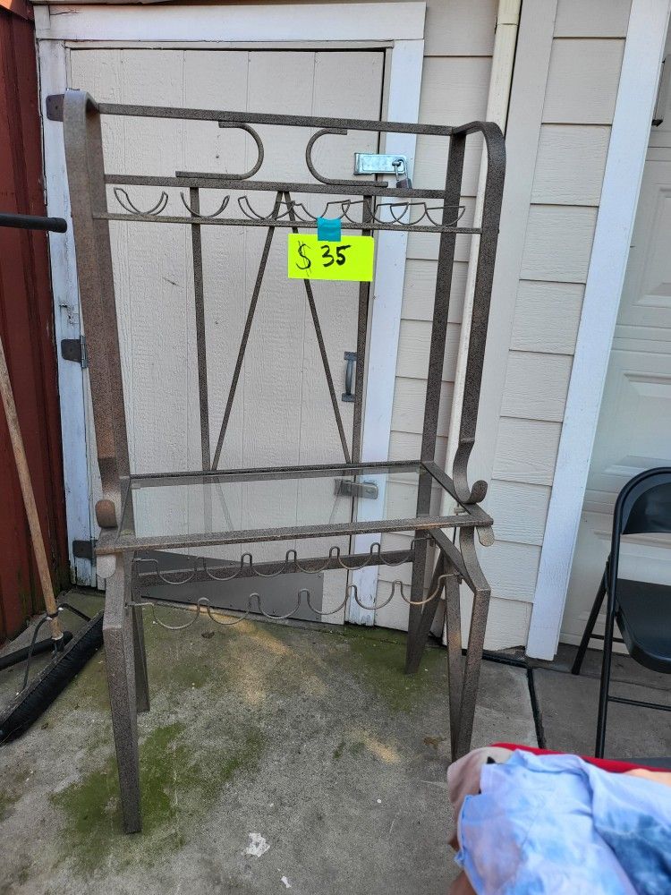 Metal Wine Rack