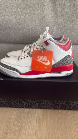 Jordan 3 Fire Red