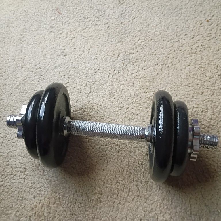 Practz Adjustable 40 Lb Dumbbell Set