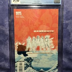Next wave #1, 2006 • CGC 9.6 WP • Director's Cut Edition