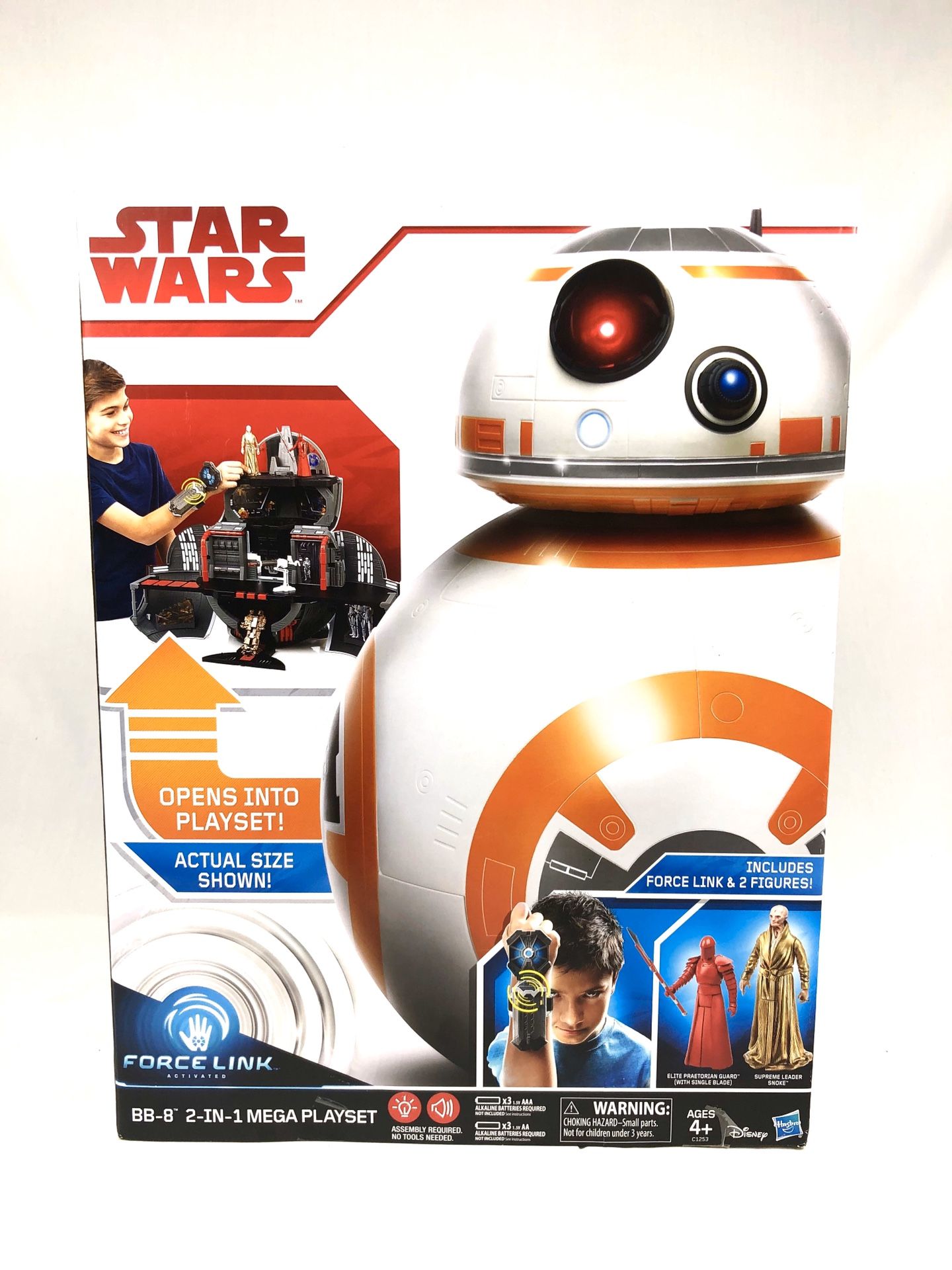 Star Wars Toy BB-8 2-in-1 Mega Playset- Brand New
