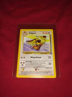 1999 Pokemon - Pidgeot Game Card 24/64  - in very good condition