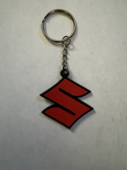 Suzuki “S” Keychain