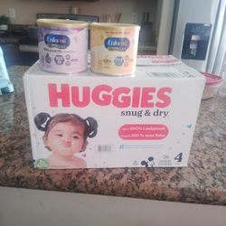 Huggies Snug And Dry 76 Count/Baby Formula