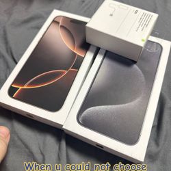 Brand New iPhone 16 Pro Max 512