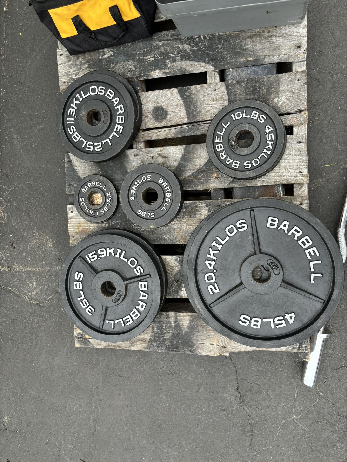 Olympic Weight Plates 