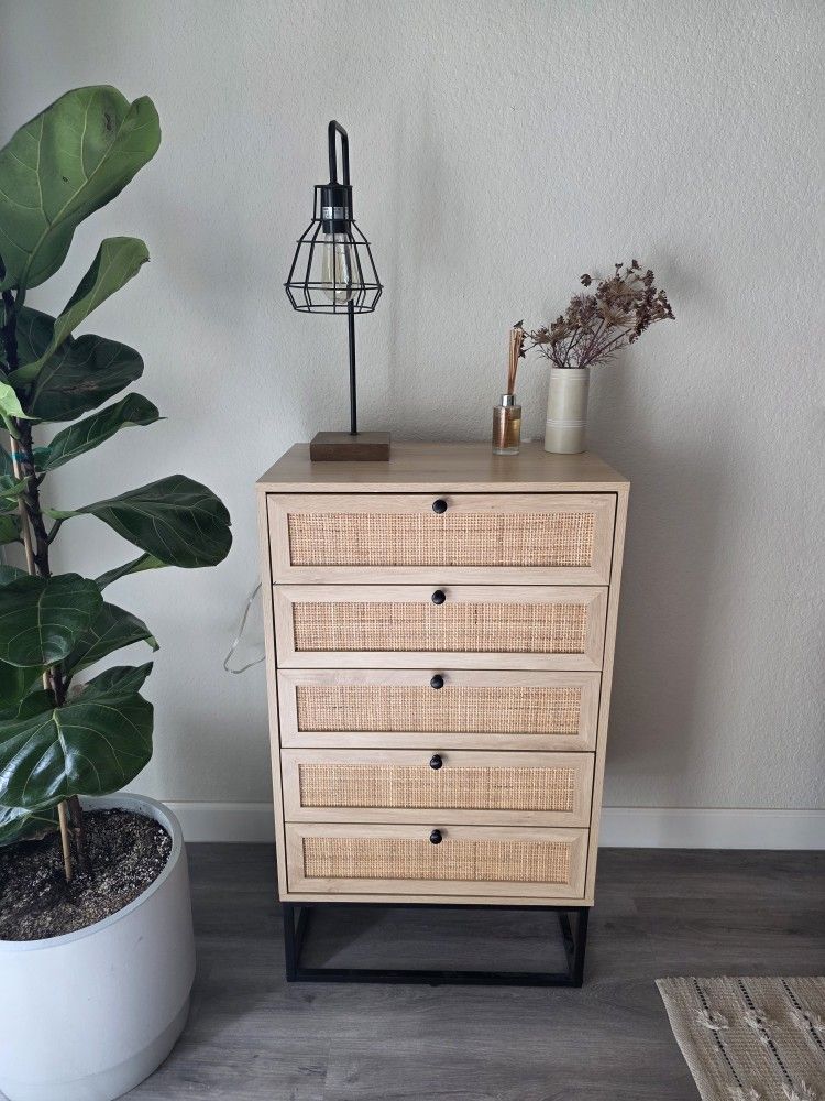 Midcentury modern 5 drawer dresser/chest