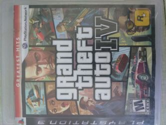Grand Theft Auto IV Ps3 Game