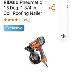 Ridgid Roofing Nail Gun