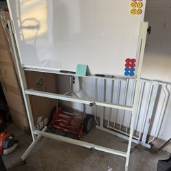 Portable White Board, Like New 