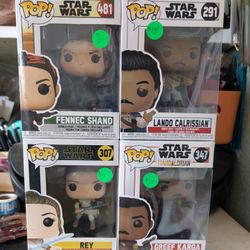 Star Wars Funko Pops - Lot Of 4