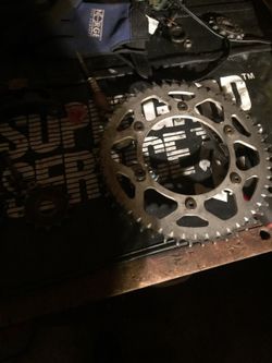 Cr250 front back sprocket 25