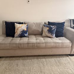 Sofa With Rug $200