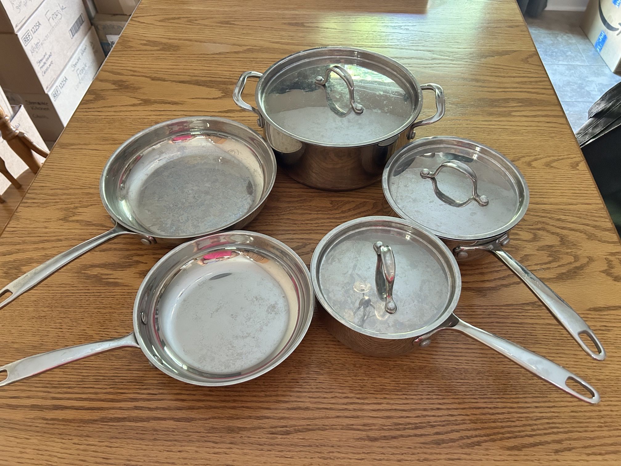 Chef mate Premium Stainless Steel Cookware (5 piece)