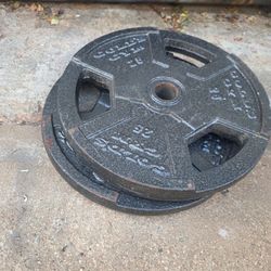 25lb standard weight plates