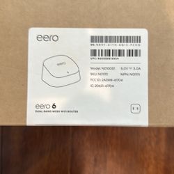 Eero 6 Mesh WiFi Router White