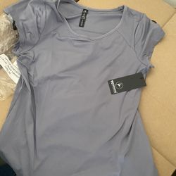 New 90 Degree Size M Grey  Shirt, Also Available In Magenta 
