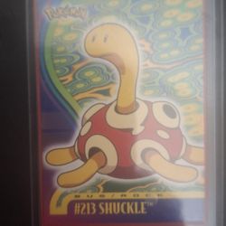 
Shuckle #213 Pokemon 2001 Topps Johto 