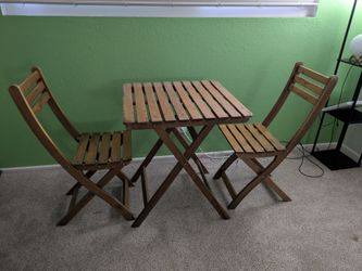 Patio table for 2