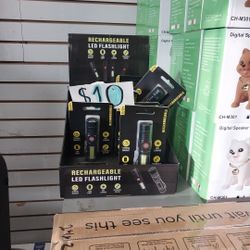 Rechargeable Flash Light Available On Cash Deal $ 10 