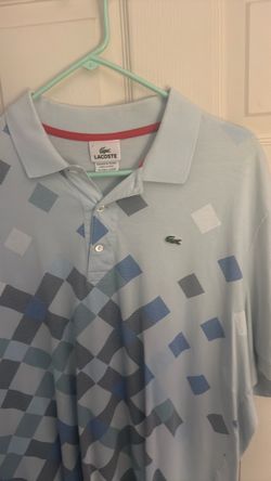 Lacoste Polo Shirt Diamond Print