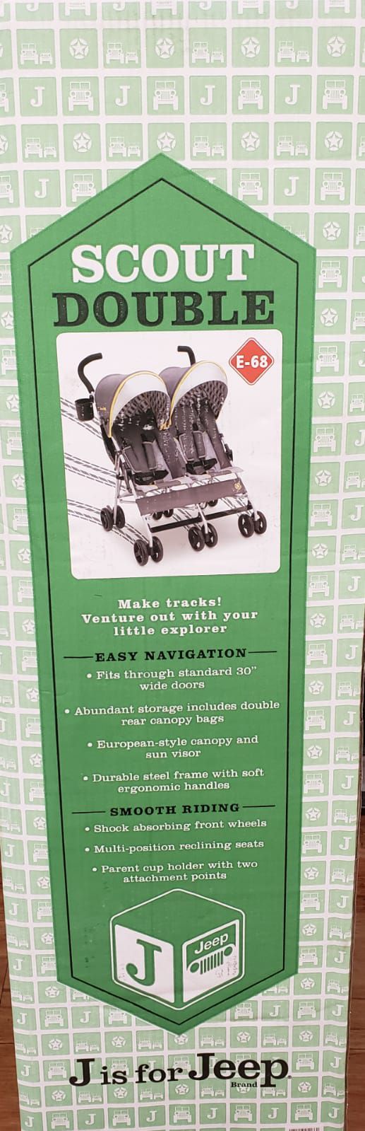 Brand new unopen box double stroller