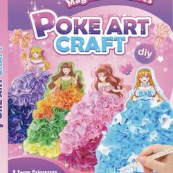 Poke -IN Art Magical Princess,Art Craft Kit