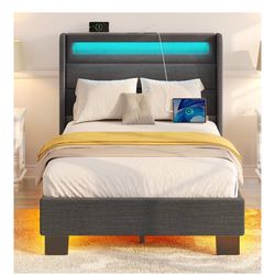 Twin Bed Frame And Mattress