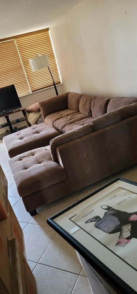 Brown Sofa