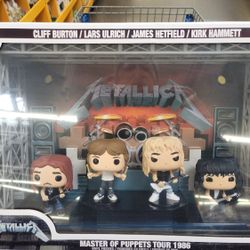 Metallica - Master Of Puppets Tour 1986 Funko Pop. Limited Edition.