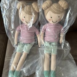 New set of 2 target dolls