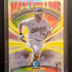 2025 Bowman Chrome Nick Kurtz Refractor Rookie 